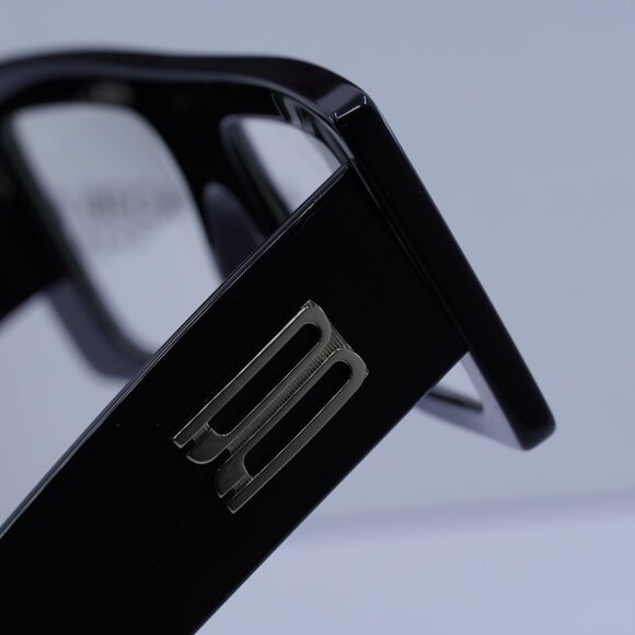 Victoria Beckham VB677S 006 Square Sunglasses – Black/Transparent - Picture 10 of 11